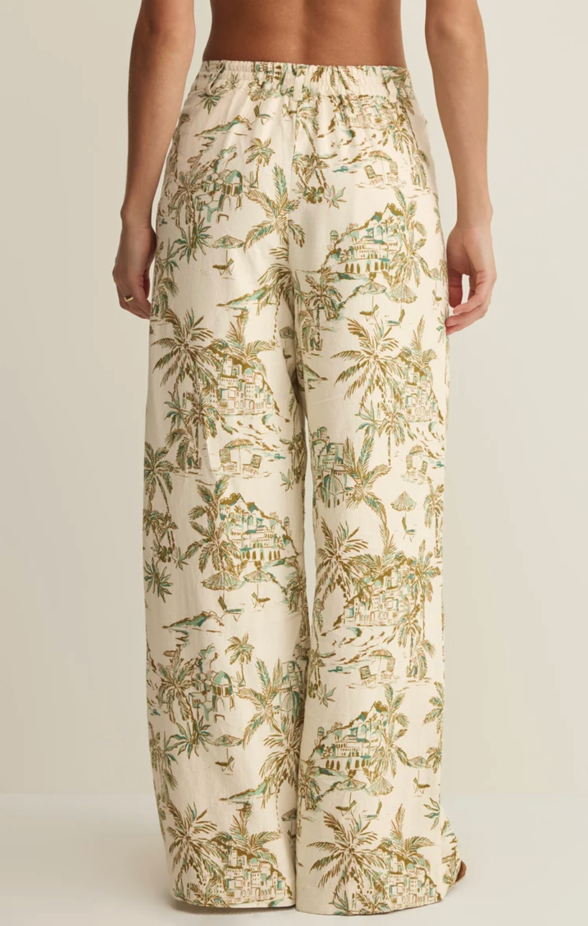 Z Supply Overlook Tiki Tide Linen Pant