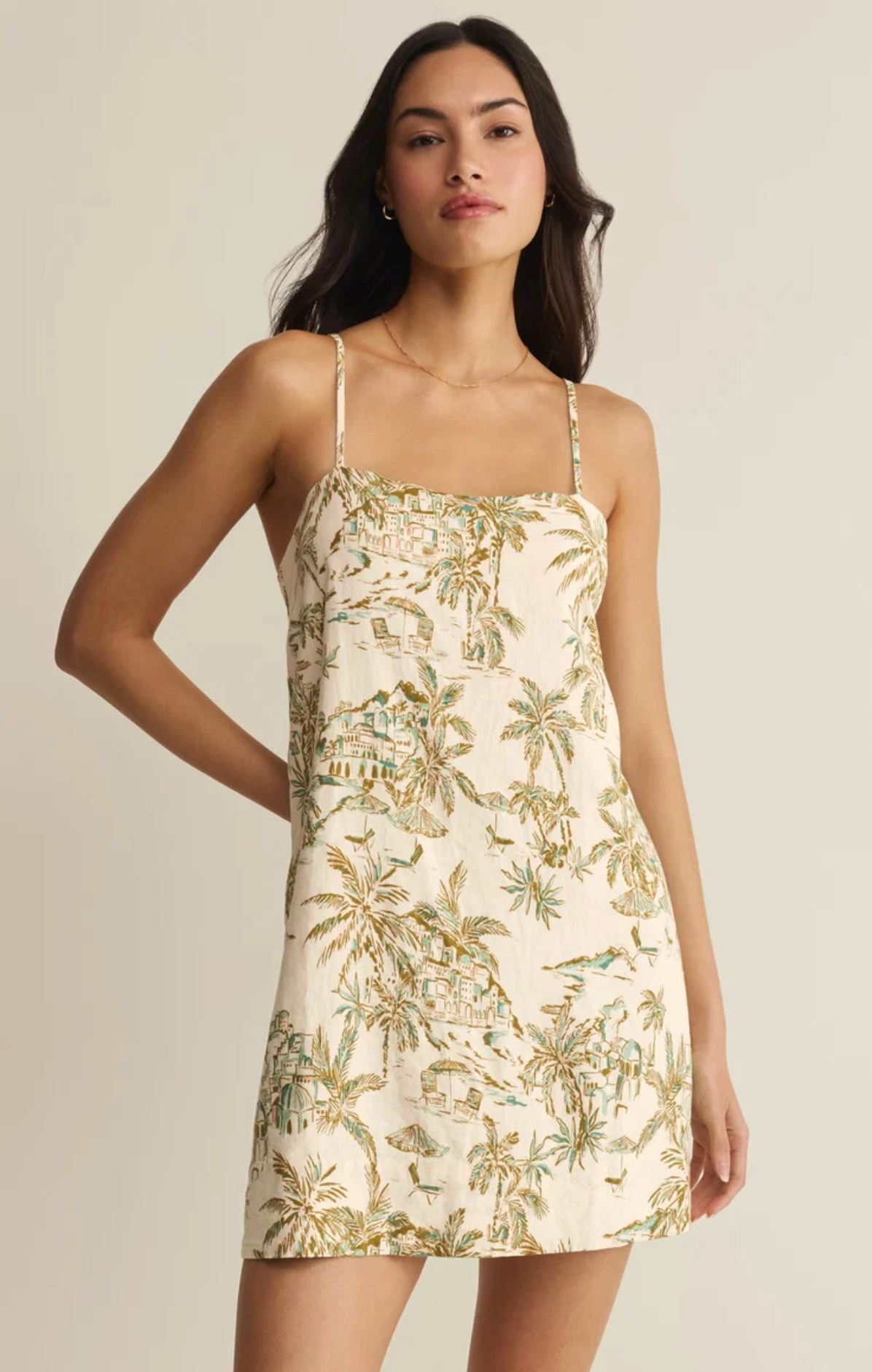 Z Supply Maude Tiki Tide Mini Dress