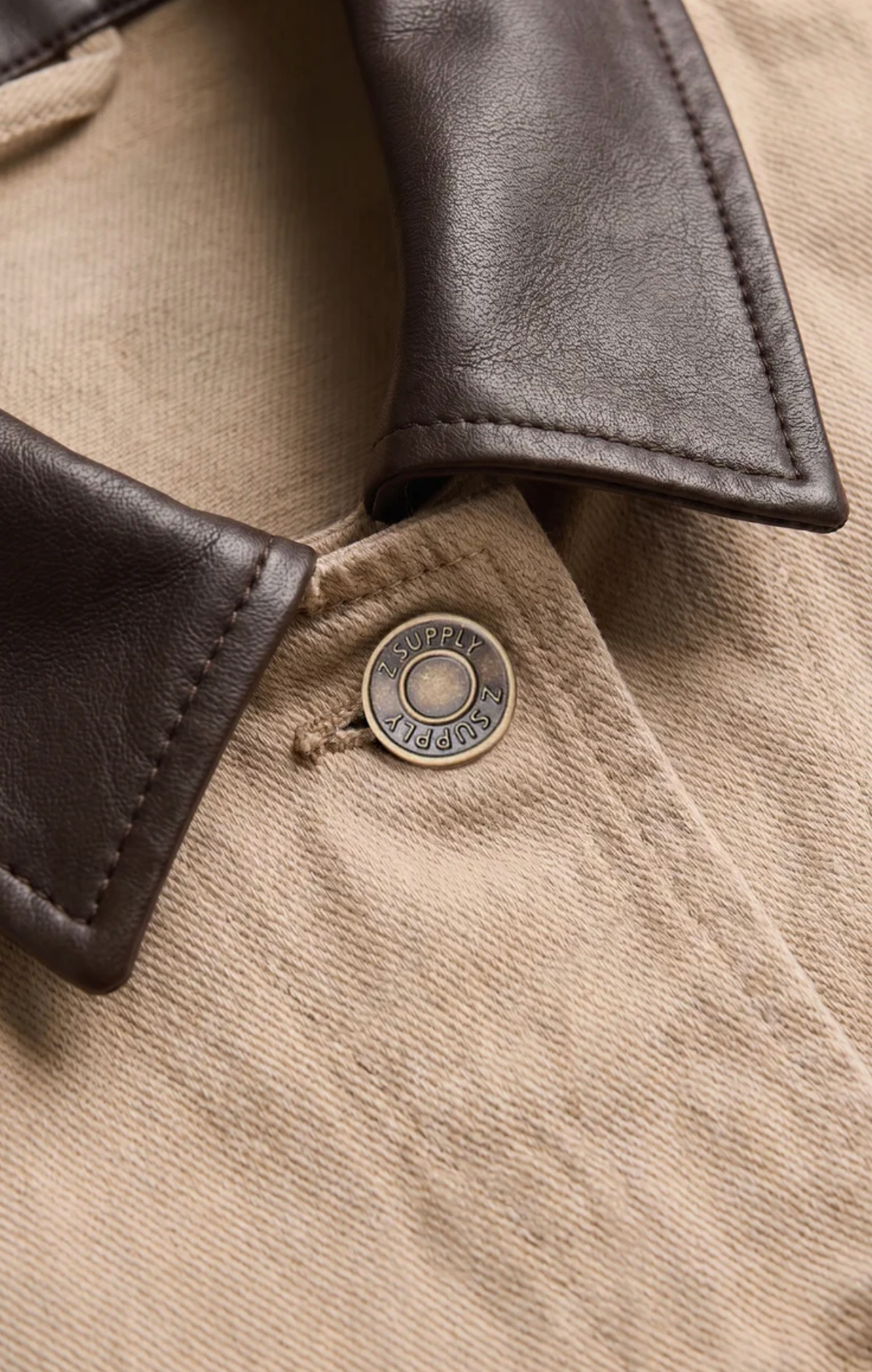 Z Supply Rey Cropped Chore Jacket