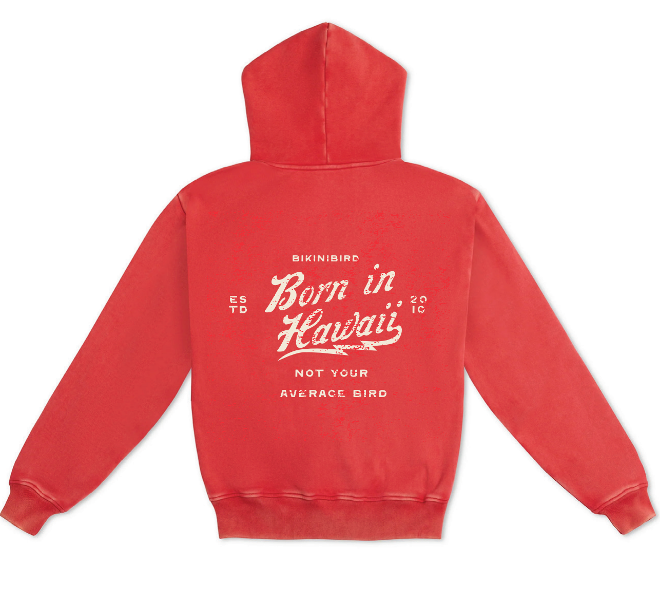 Bikinibird Special Hoodie in Vintage Red