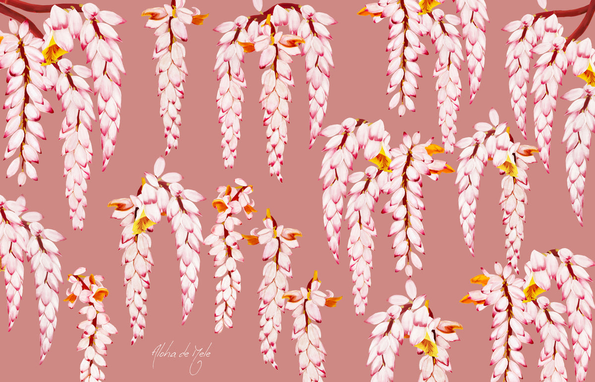 Aloha De Mele Pareo in Shell Ginger