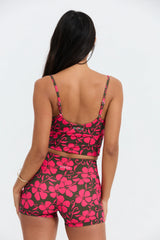 Benoa Swim Active Tank in Pupukea x Pink