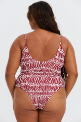 Benoa Swim Curve Makenna One Piece in Miter