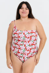 Benoa Swim Curve Makaio One Piece in Vintage Orchid