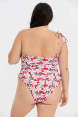 Benoa Swim Curve Makaio One Piece in Vintage Orchid