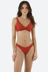 Malai The Knotty Top in Terra Red