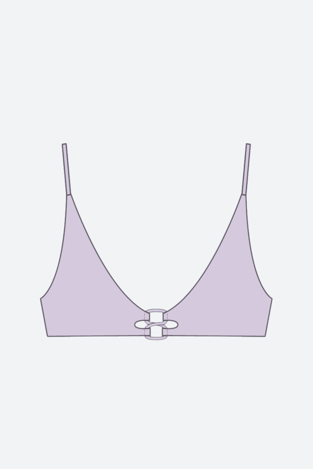 Toast Swim Loop Top in Taro