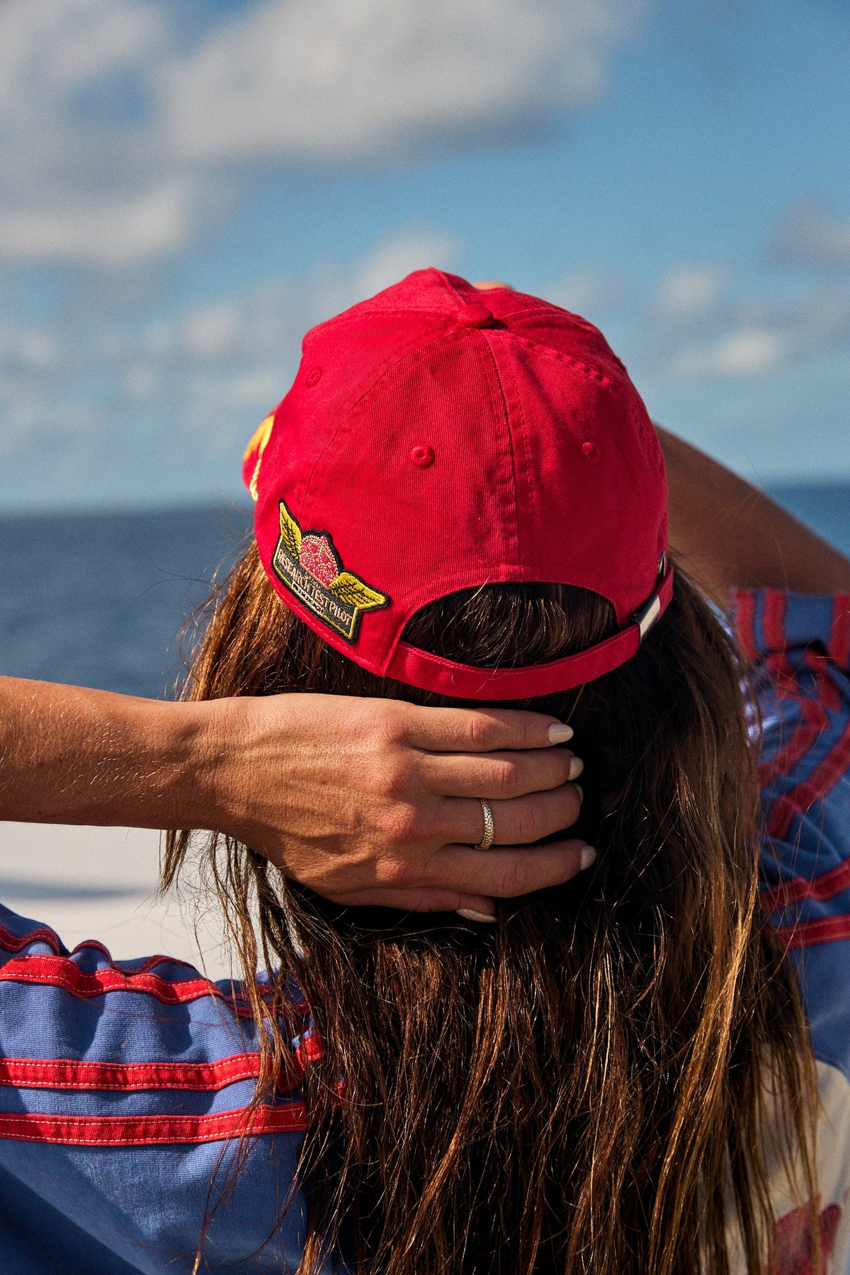 Sabbi Margie Research Group Cap in Red
