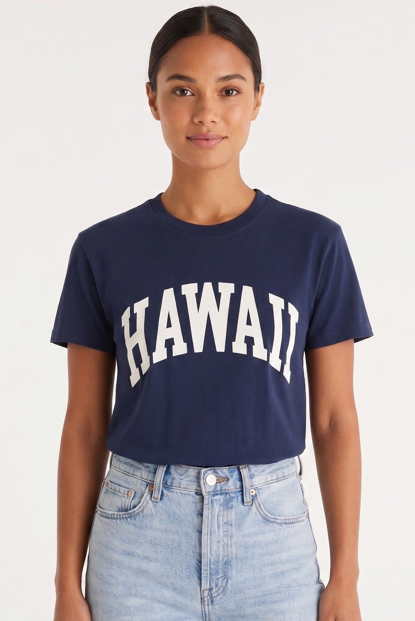 Z Supply Hawaii Boyfriend Tee in Eclipse