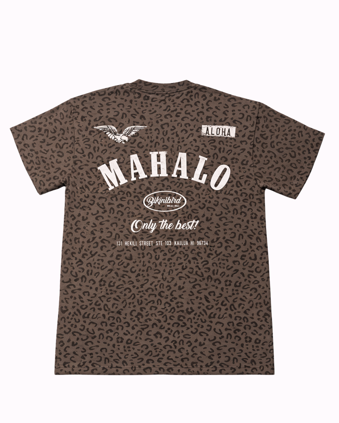 Bikinibird MAHALO MOTO Tee in Cheetah