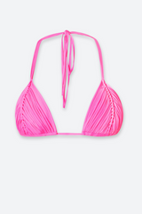 PQ Swim Isla Tri Top in Vivid Pink