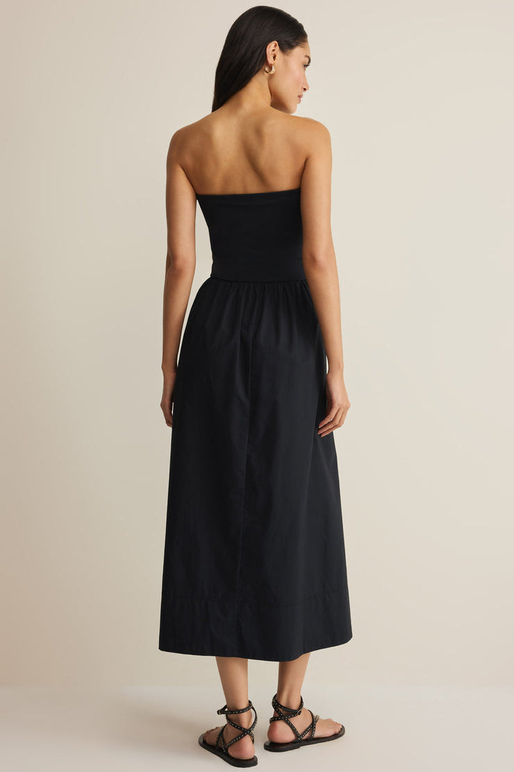 Z Supply Sunsought Strapless Midi Dress