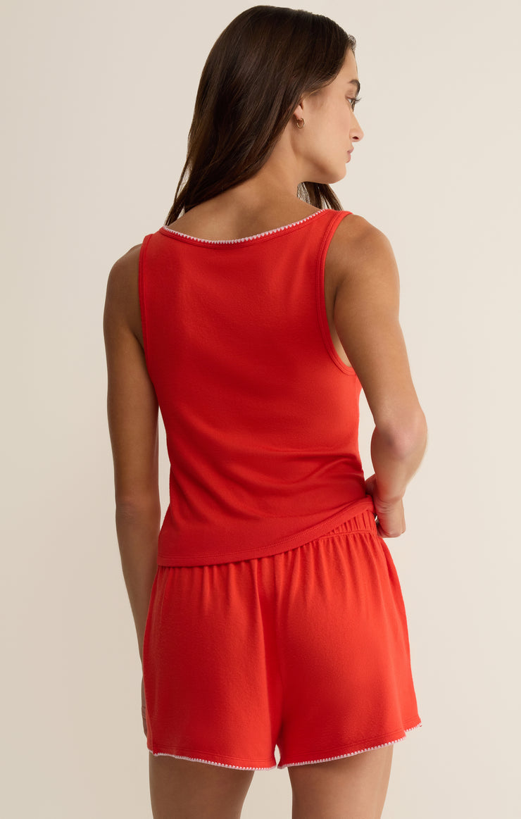Z Supply Hideaway Short in Lychee