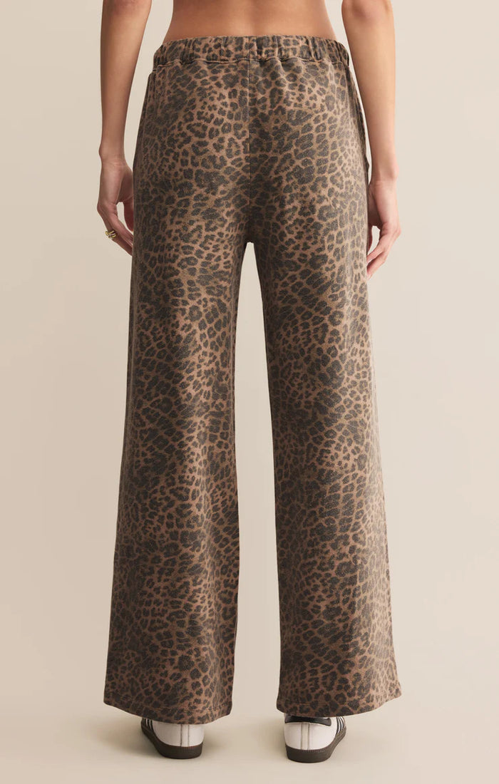 Z Supply Hunter Leopard Knit Pant