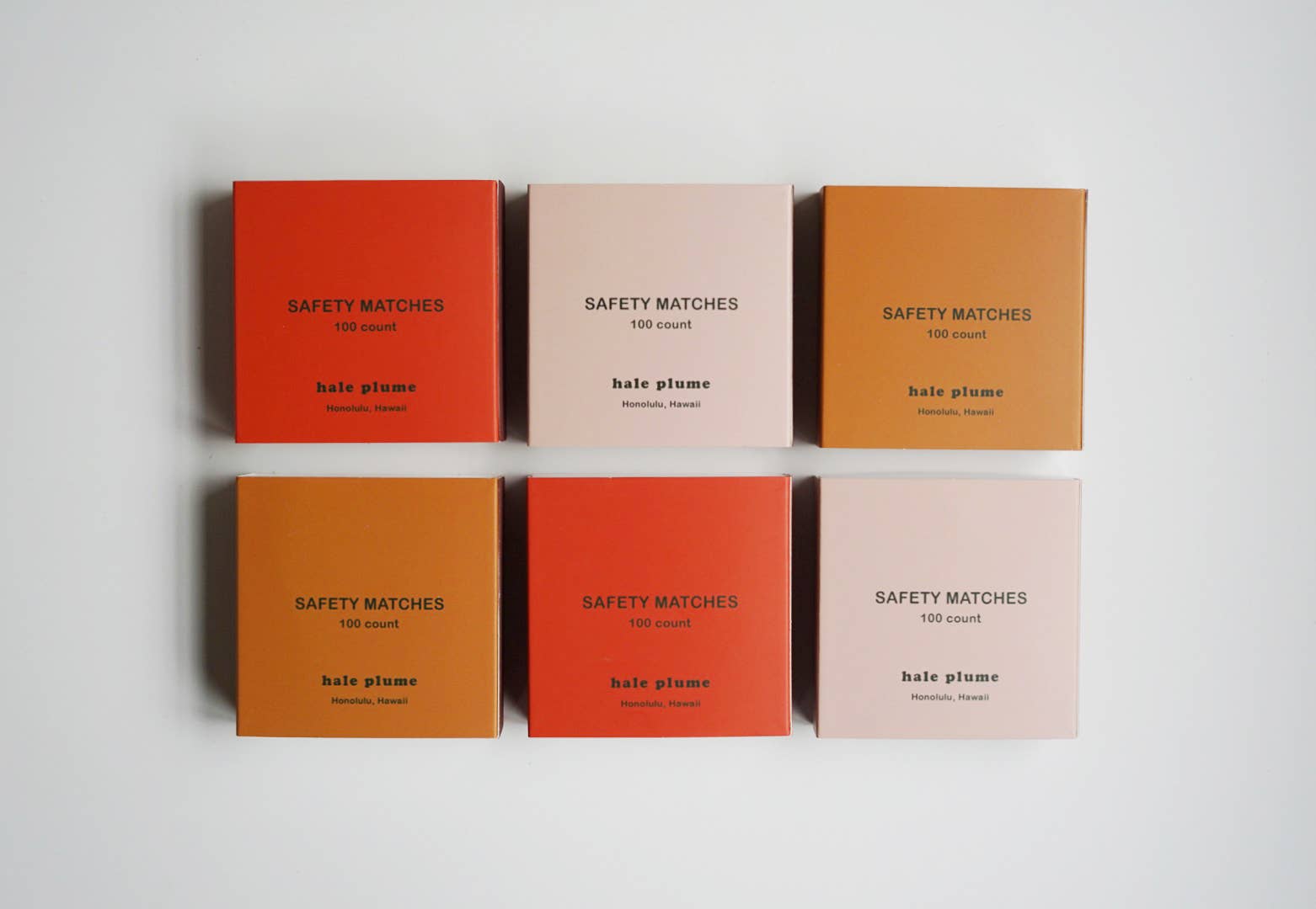Hale Plume Safety Matches - 3 pack