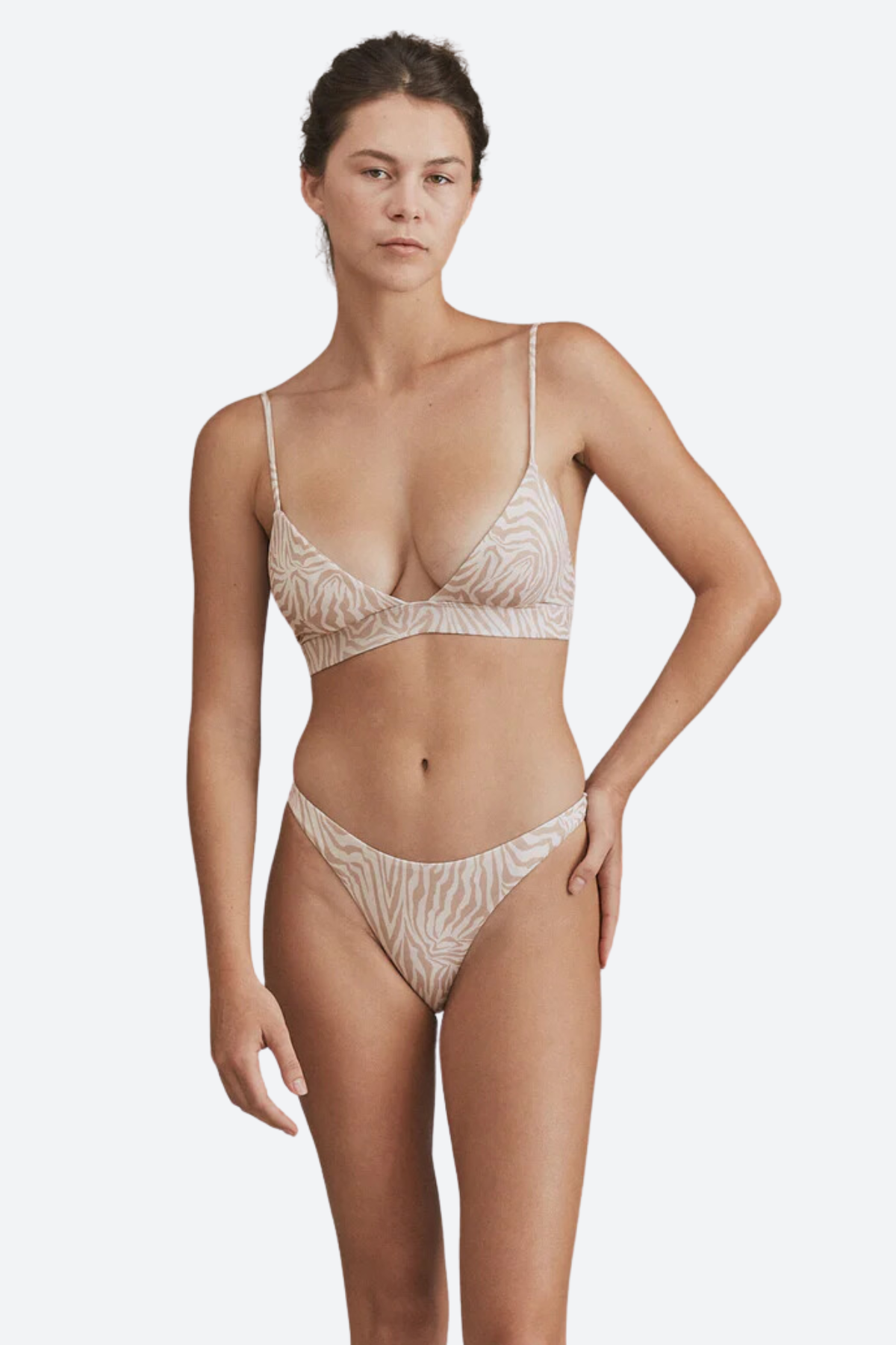Acacia Swimwear Calla Bralette Lining in Muted Mares