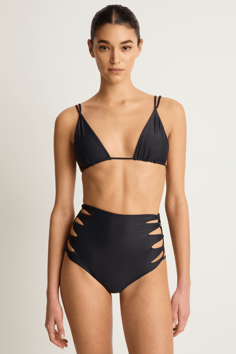 Acacia Swimwear Queens Bottom in Licorice