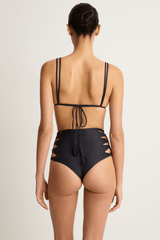 Acacia Swimwear Queens Bottom in Licorice
