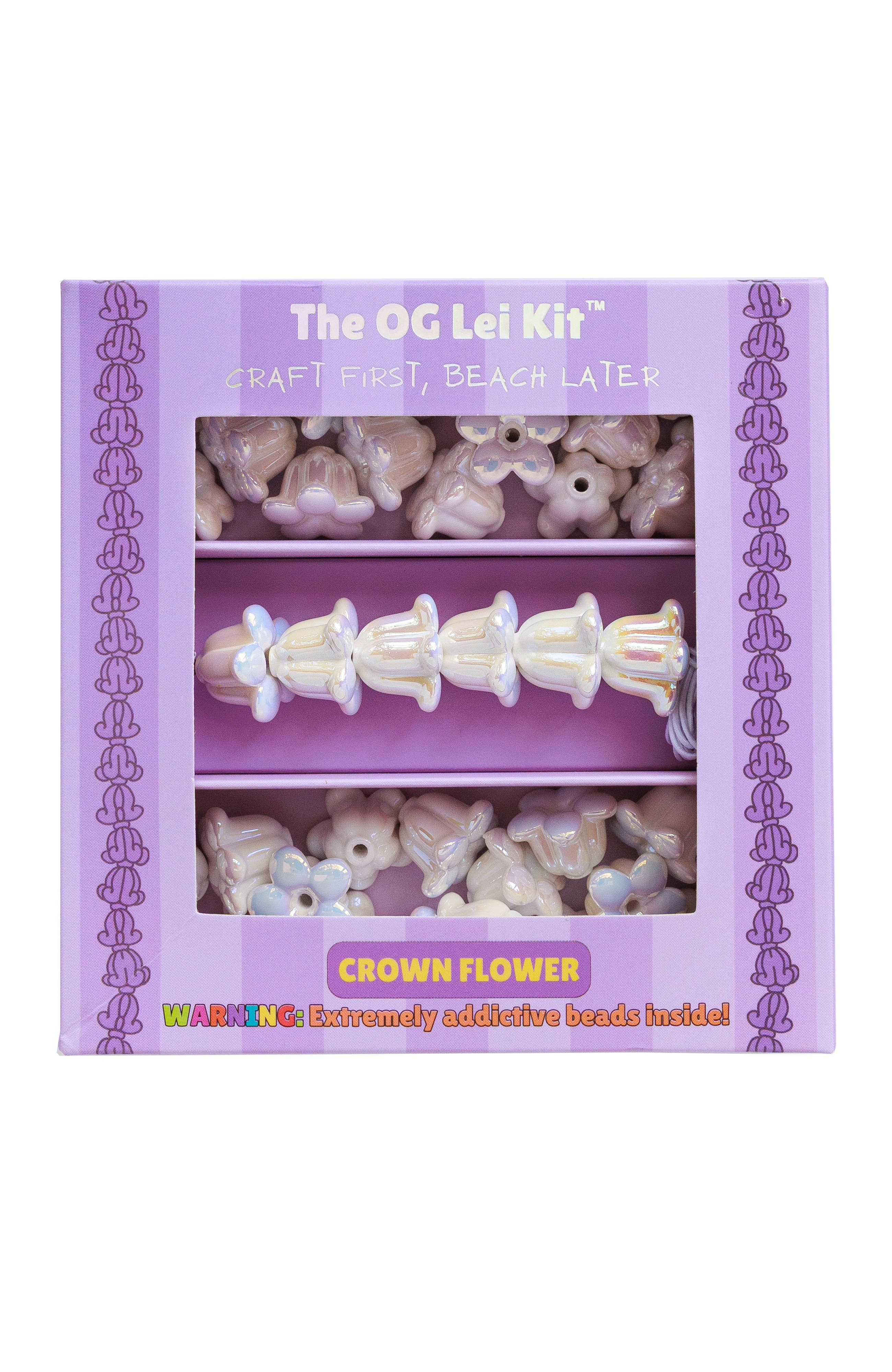 The OG Lei Kit™ - Crown Flower: Solid purple