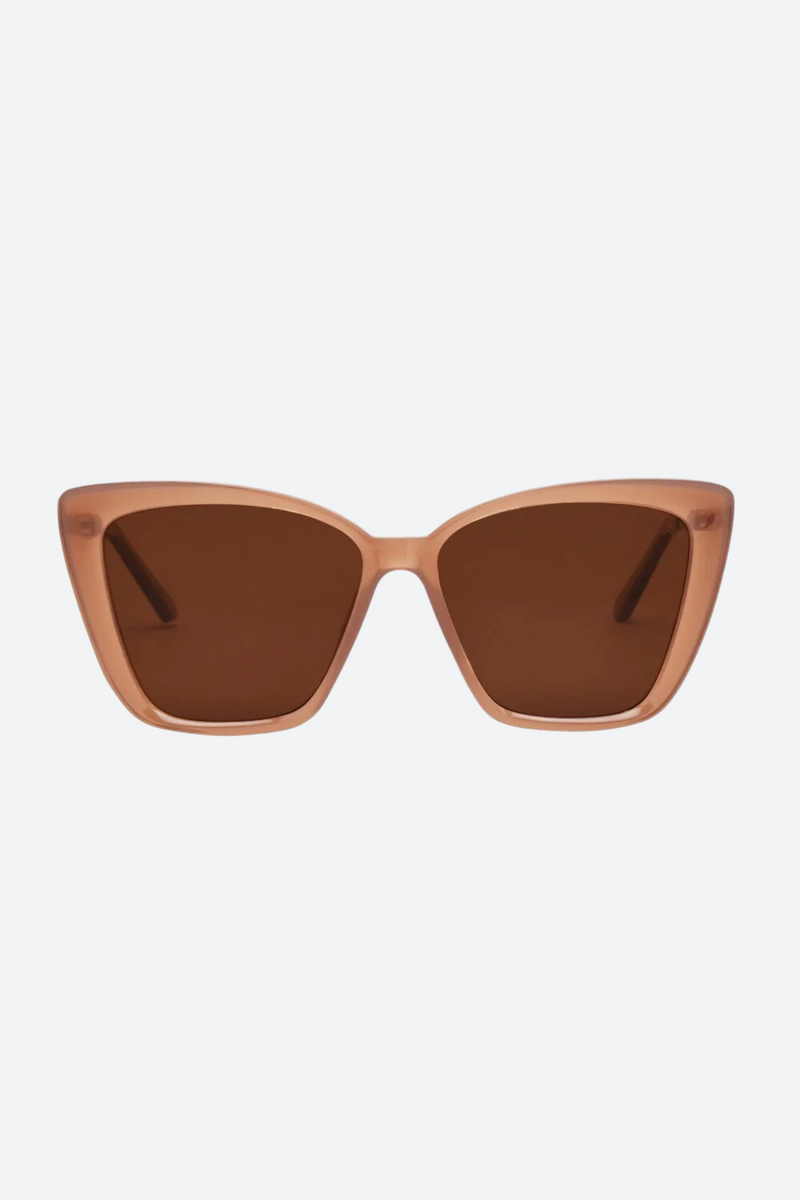 I-SEA Aloha Fox in Dusty Rose / Brown Polarized Lens