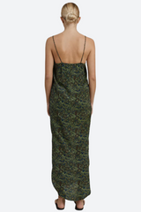 Acacia Swimwear Awa Satin Dress in Oni