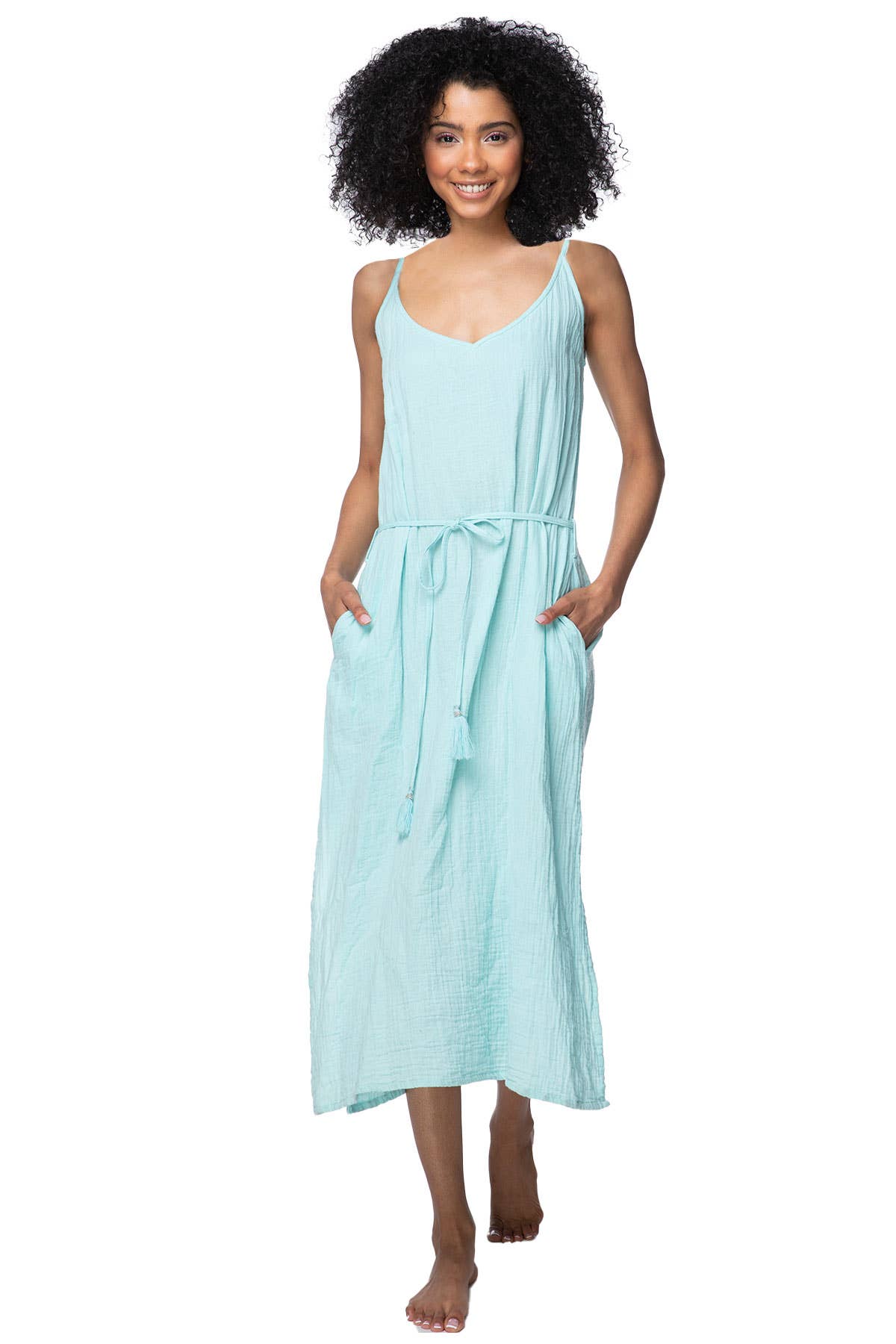 Subtle Luxury Double Gauze Trish Tank Dress, additional view | Bikinibird