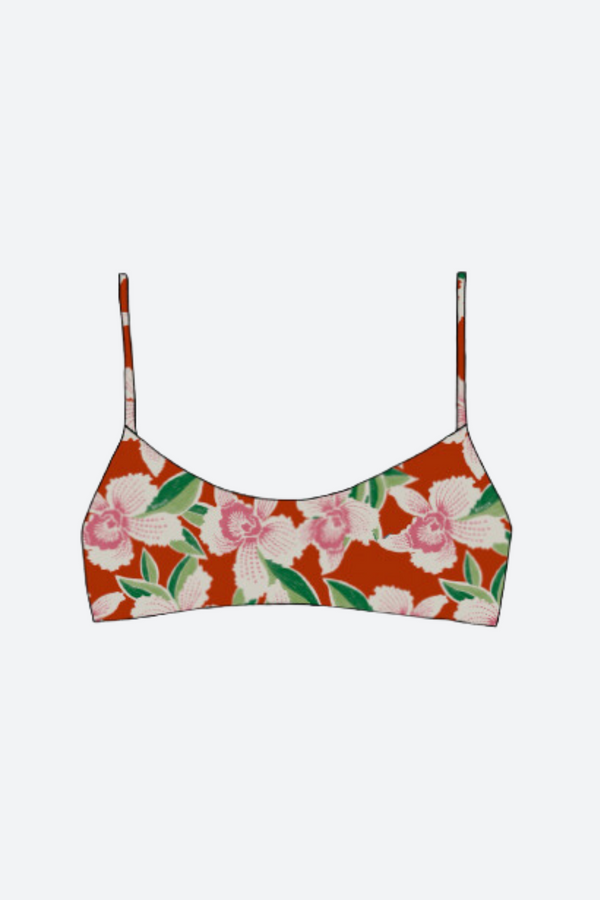 Benoa Swim Babe Top in Vintage Orchid