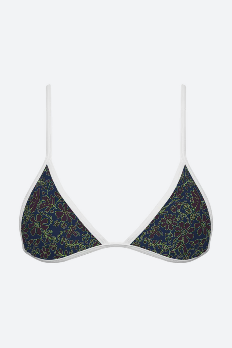 Acacia Swimwear Baja Piped Top in Oni