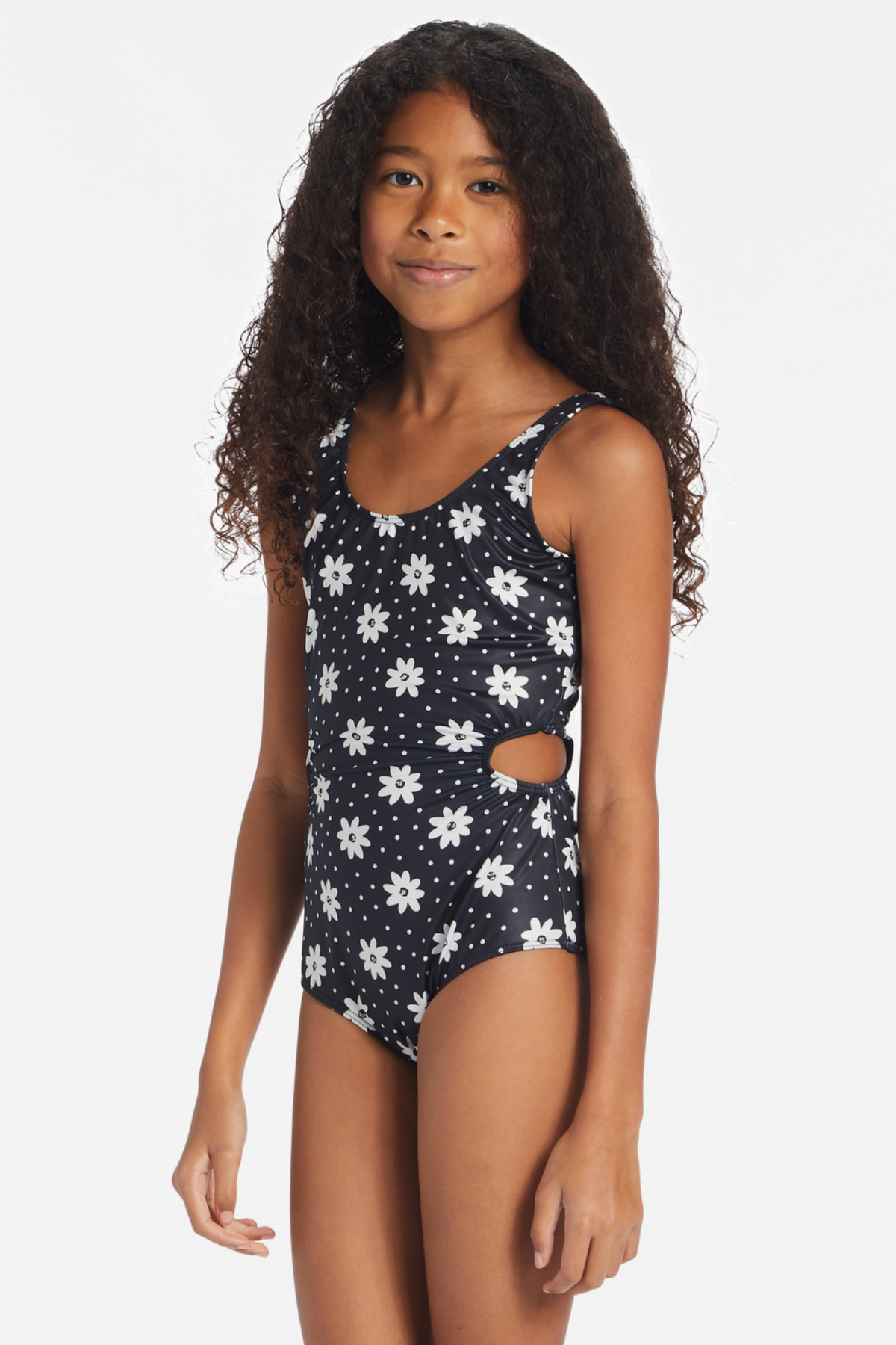 Billabong Girl's Flowers In The Sky One Piece Swimsuit