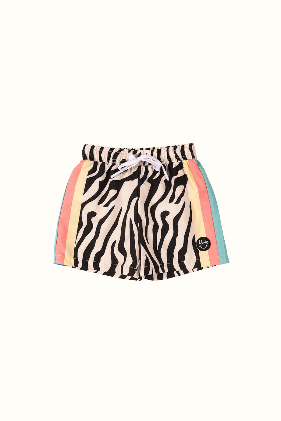Duvin Boys Zebra Disco Swim Short