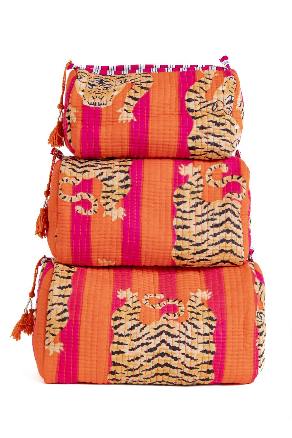 LA Soul Quilted Makeup/Toiletry Bag