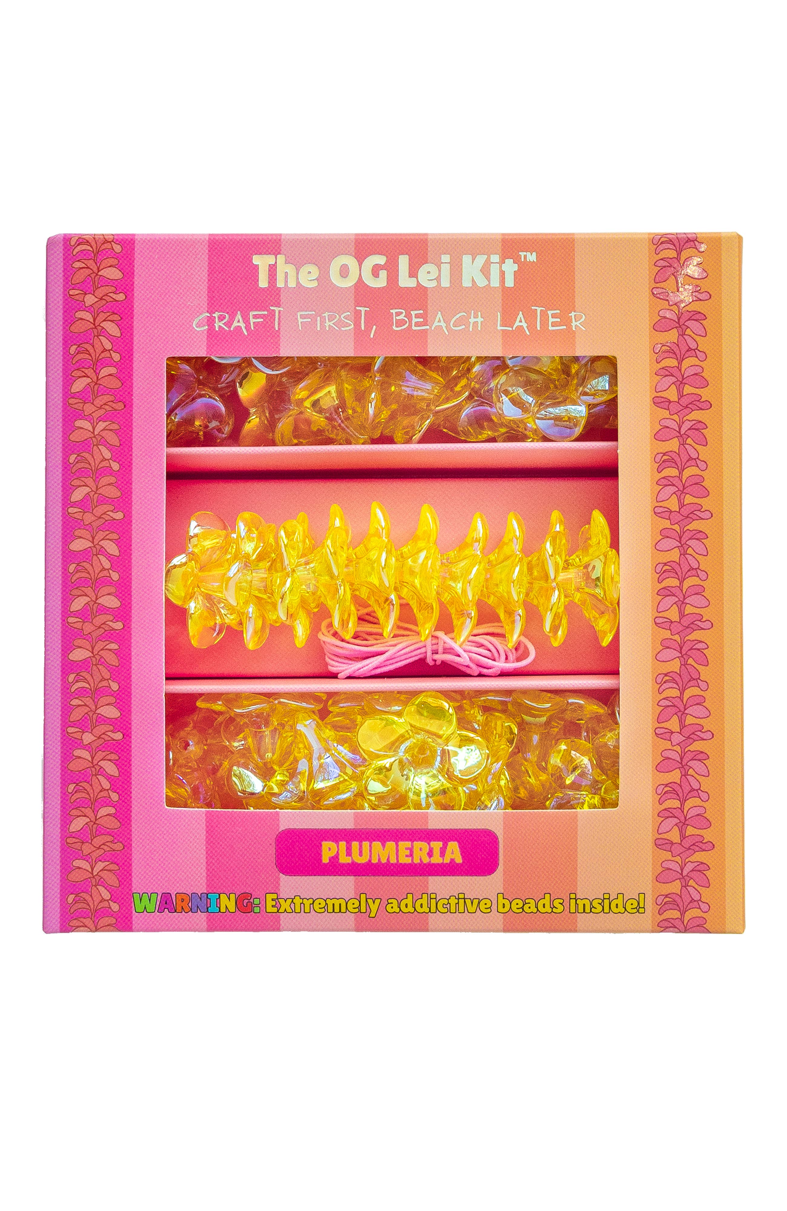 Make Your Own Plumeria Lei: Translucent Yellow