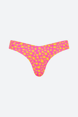 Kulani Kinis Cheeky V Bikini Bottom in Berry Blush