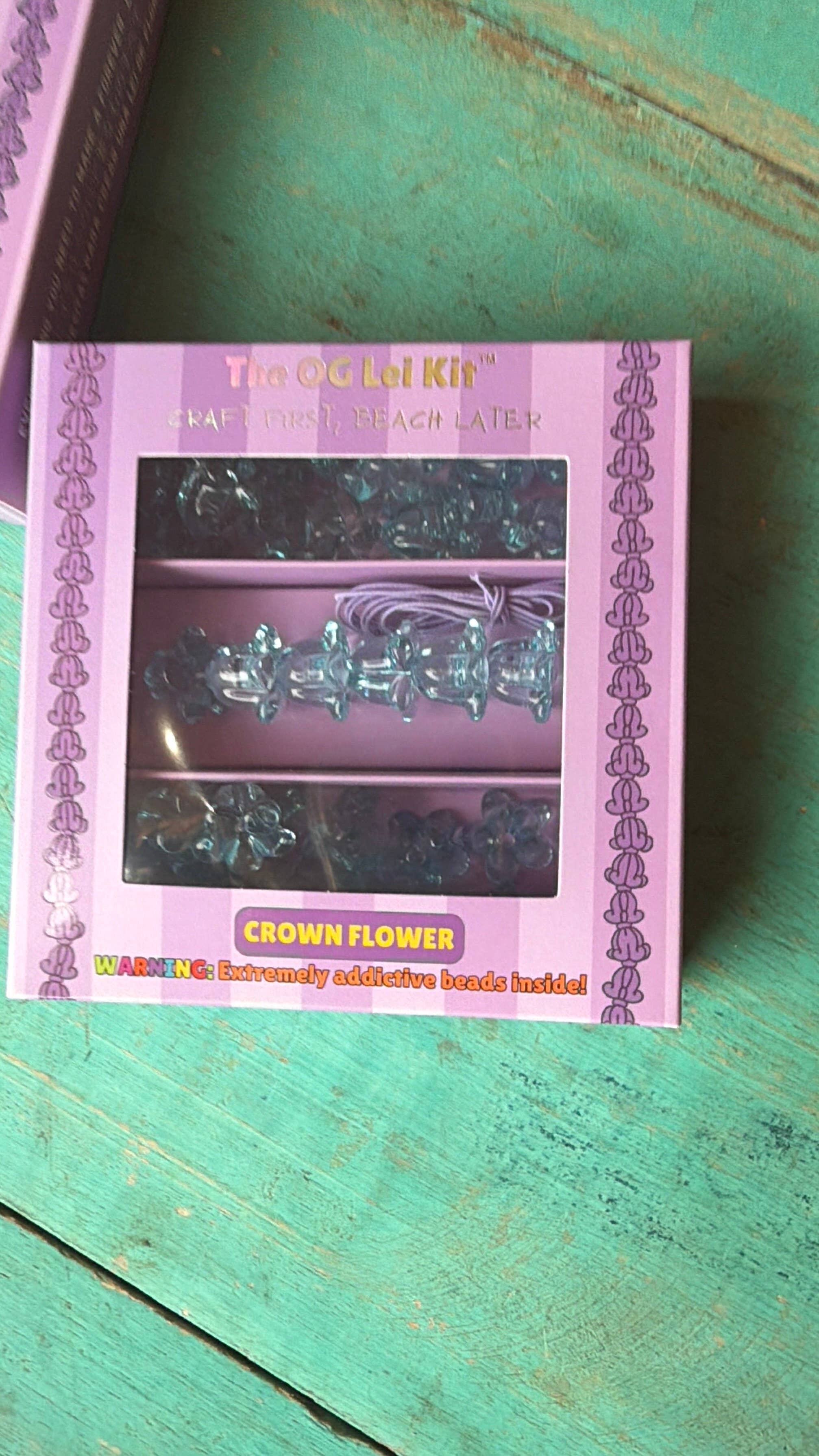 Kailua Beads The OG Lei Kit™ - Crown Flower: Green Mint