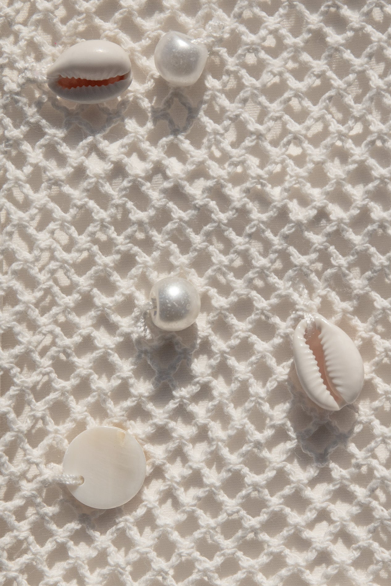 LSPACE Levy Bikini Bottom - Cream in Bitsy, additional view | Bikinibird