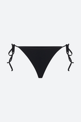 Bromelia Swimwear Gabriela Bottom in Midnight Black Rib