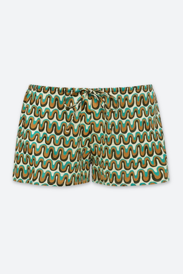 Montce Low-Rise Drawstring Short in Groovy