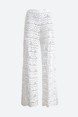 PQ Swim High Waist Lace Pants in Water Lily