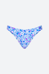 Kulani Kinis Minimal Full Coverage Bikini Bottom in Purple Pearls