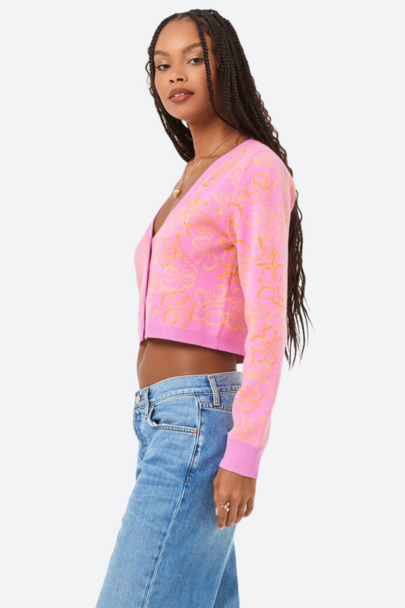 L*Space Spring Fling Sweater in Hibiscus Kiss