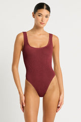 Bound by Bond-Eye Madison One Piece in Carmine Recycled