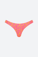 Kulani Kinis Minimal Full Coverage Bikini Bottom in Berry Blush