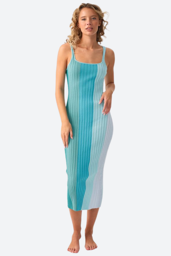 PQ Swim Poppy Dress in Saltwater