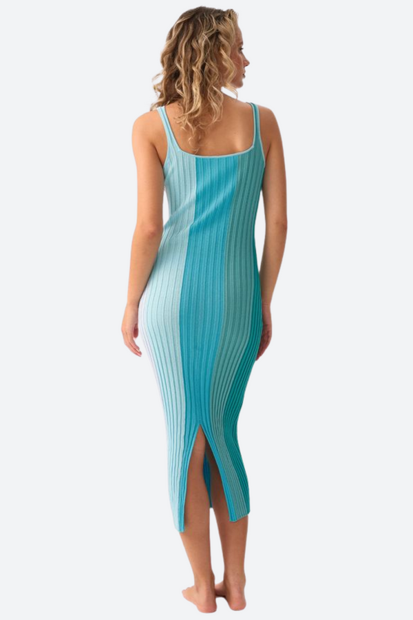 PQ Swim Poppy Dress in Saltwater