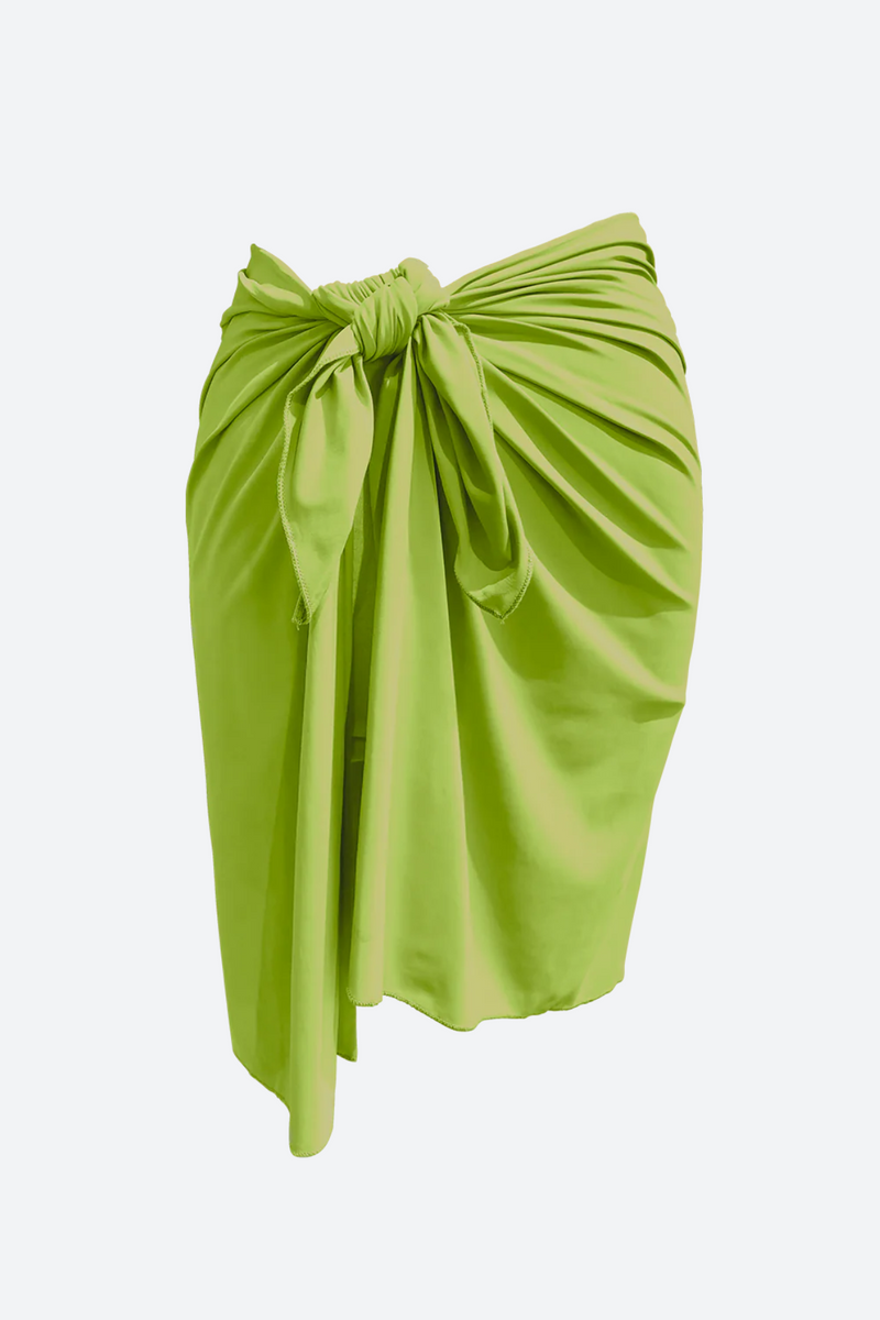 Bromelia Swimwear Praia Sarong in Lime