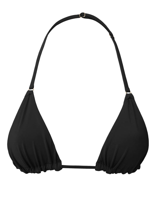 Slate Swim Rain Top in Black