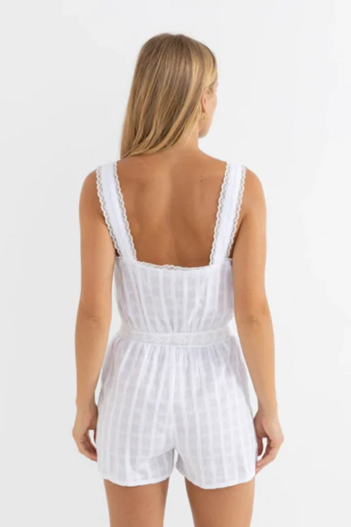 Isla Lace Playsuit