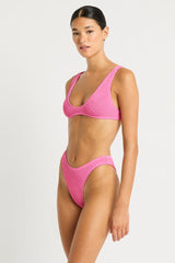 Bound by Bond-Eye Scout Crop in Candy Pink Recycled