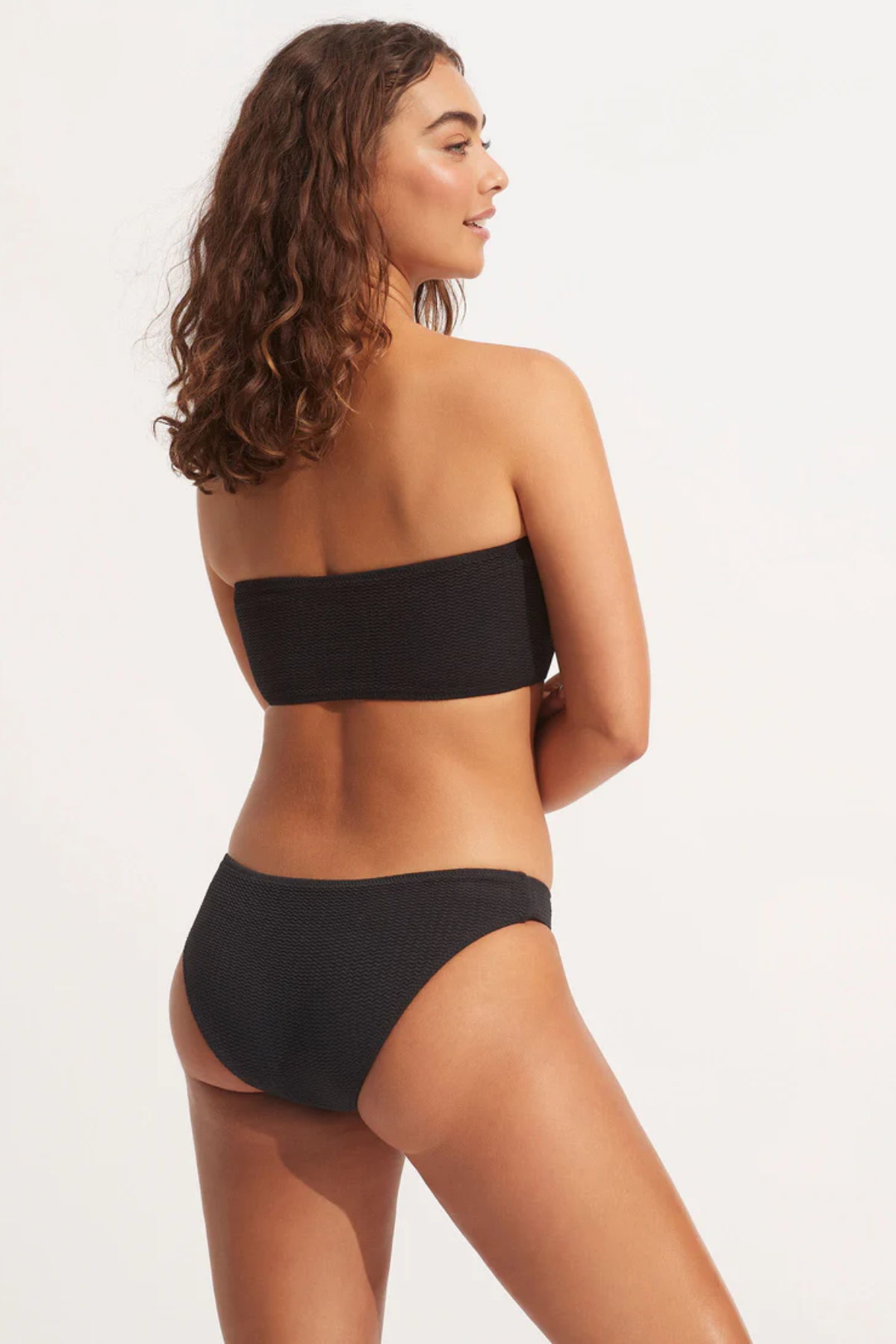 Seafolly Sea Dive Hipster Pant in Black