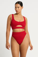 Bound by Bond-Eye Savannah Brief in Baywatch Red Eco